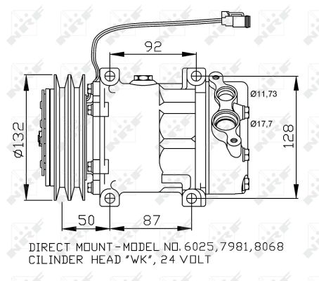 Compresor NRF 32704