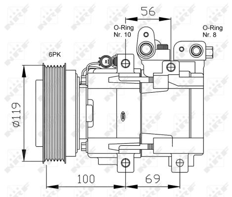 Compresor NRF 32755G