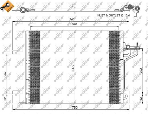 Condensador NRF 350052