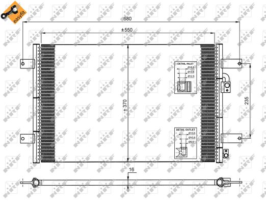 Condensador NRF 35249