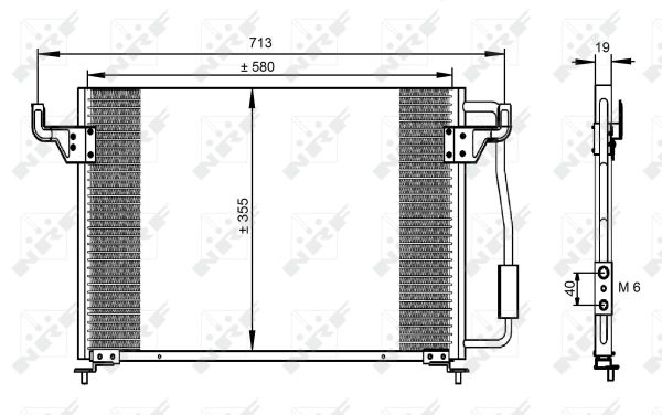 Condensador NRF 35261