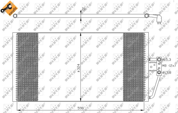 Condensador NRF 35295