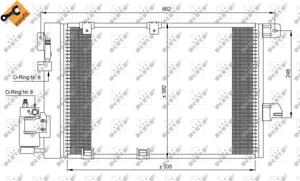 Condensador NRF 35301