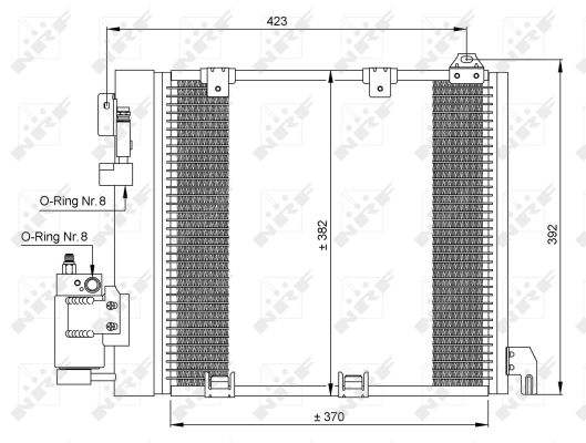 Condensador NRF 35302