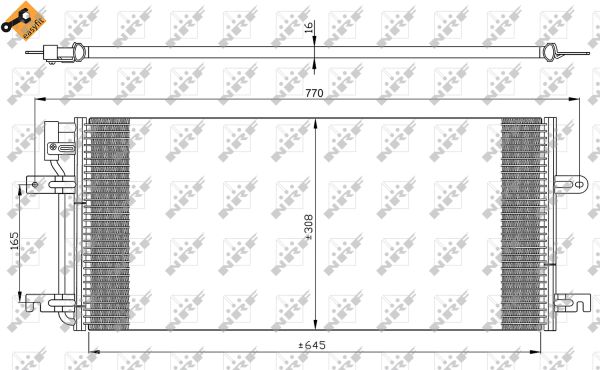 Condensador NRF 35316