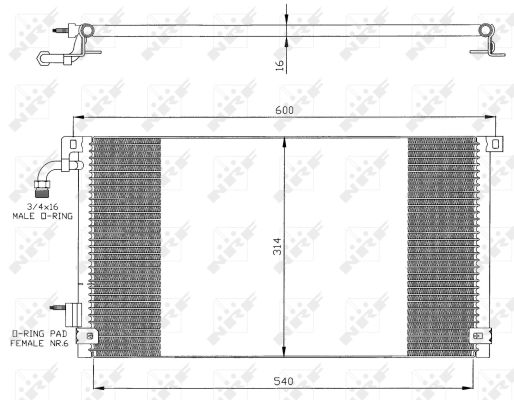 Condensador NRF 35328