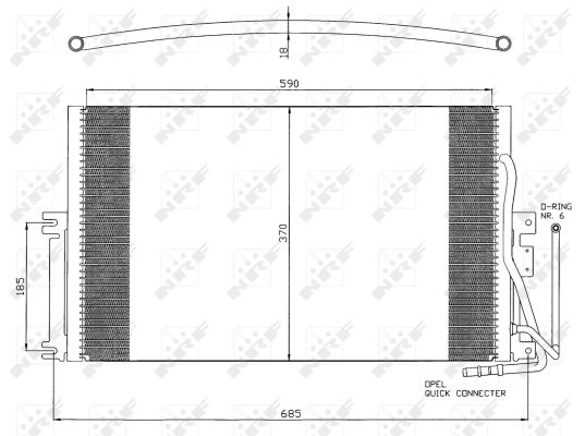 Condensador NRF 35342