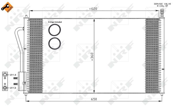 Condensador NRF 35345