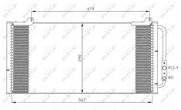 Condensador NRF 35346