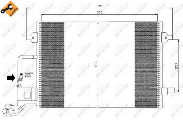 Condensador NRF 35359