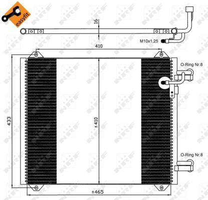 Condensador NRF 35362