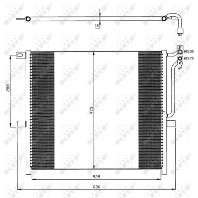 Condensador NRF 35468