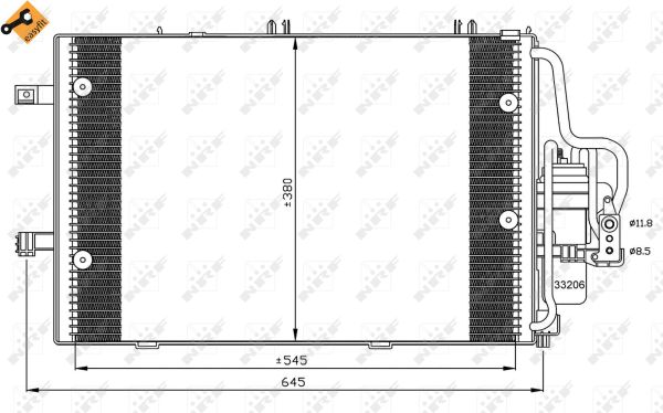 Condensador NRF 35530