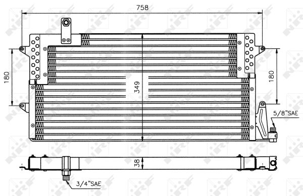 Condensador NRF 35534