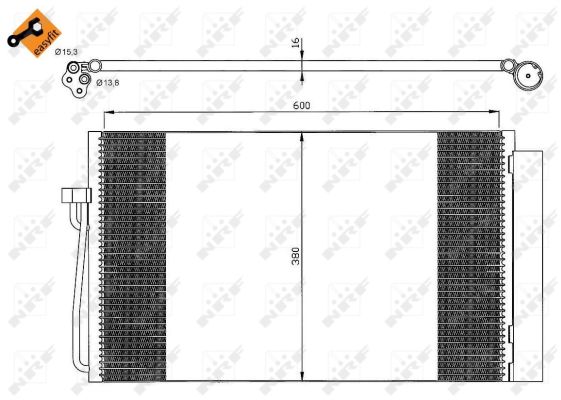 Condensador NRF 35538