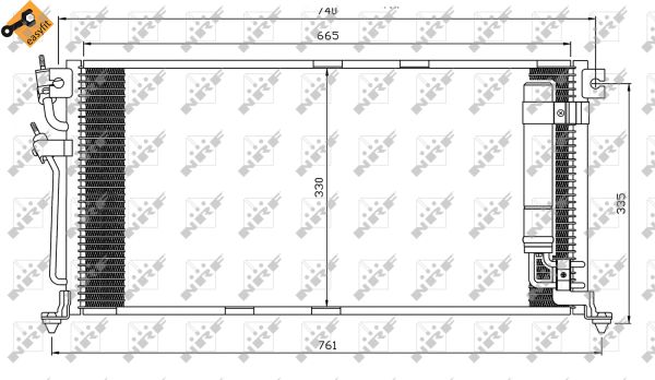 Condensador NRF 35541