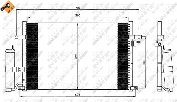 Condensador NRF 35573