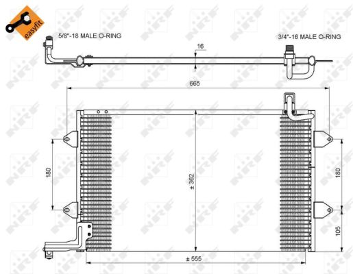 Condensador NRF 35584