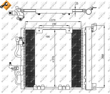 Condensador NRF 35598