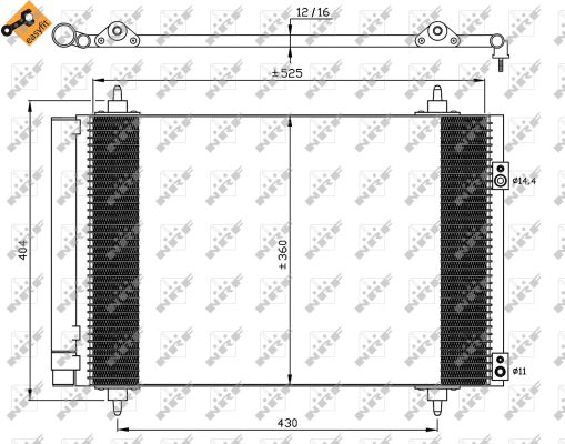 Condensador NRF 35610