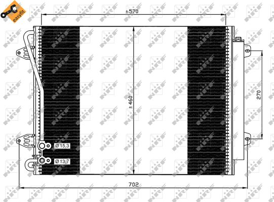 Condensador NRF 35613