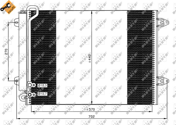 Condensador NRF 35614