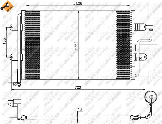 Condensador NRF 35733