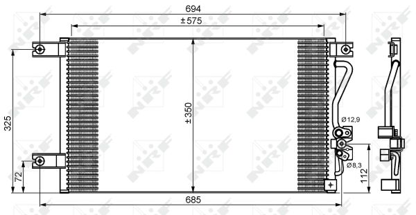 Condensador NRF 35756