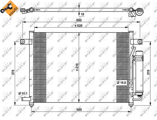 Condensador NRF 35767