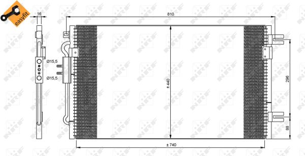 Condensador NRF 35799