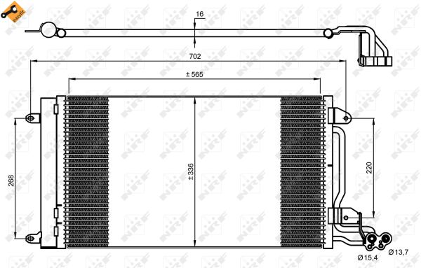 Condensador NRF 35910