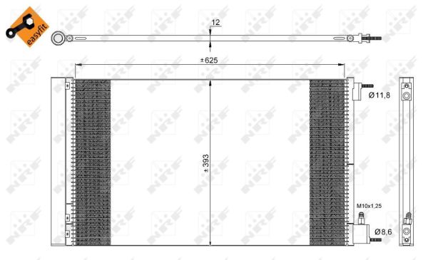 Condensador NRF 35912