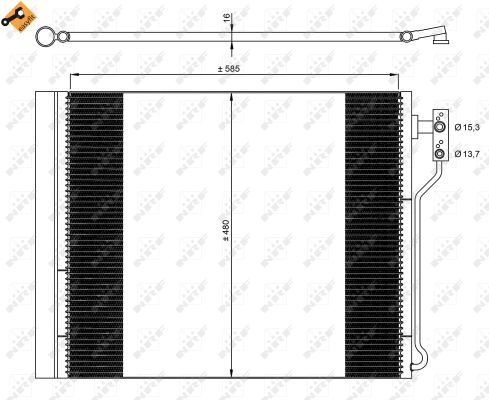 Condensador NRF 35971