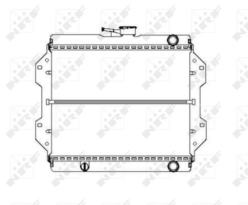 Radiador NRF 504343