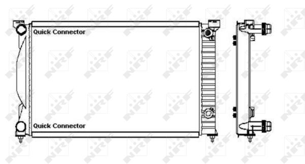 Radiador NRF 50543A