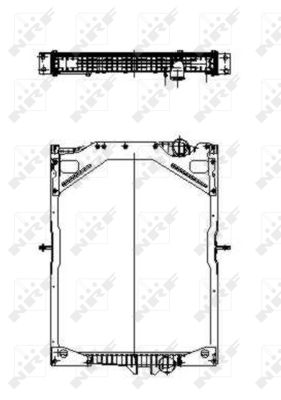 Radiador NRF 509701