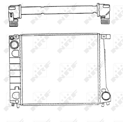 Radiador NRF 51349