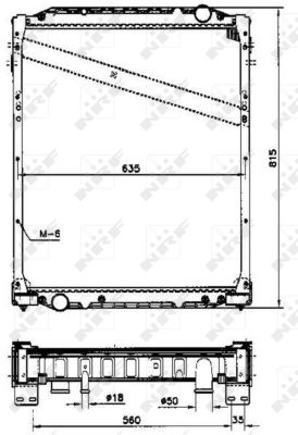Radiador NRF 51593