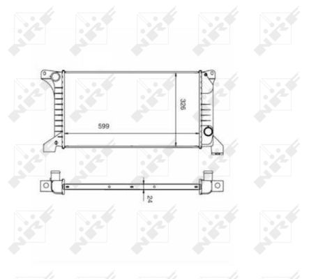 Radiador NRF 516212