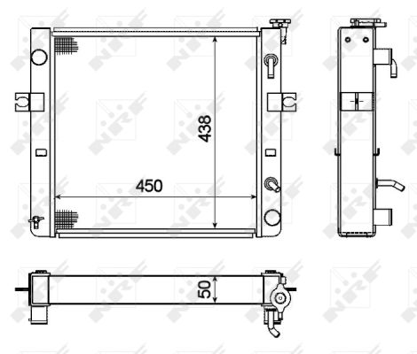 Radiador NRF 52297A