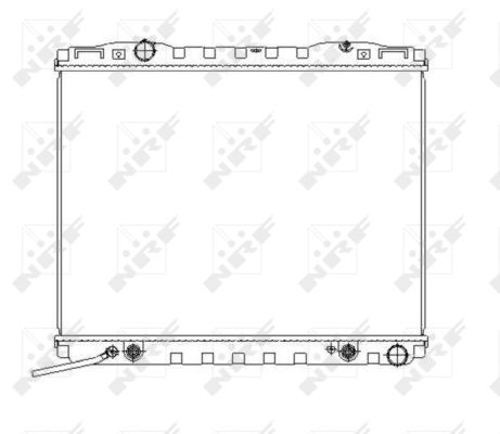 Radiador NRF 53366