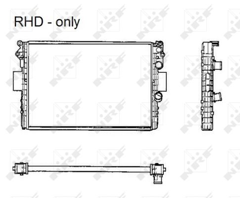 Radiador NRF 53623