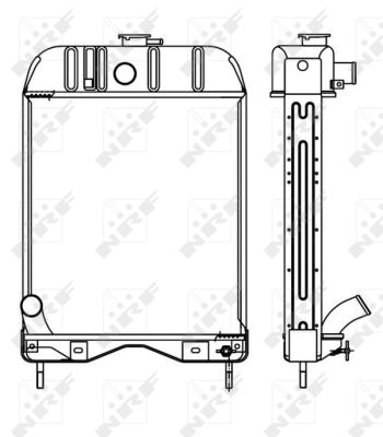 Radiador NRF 53654