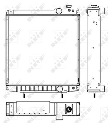 Radiador NRF 53658