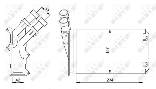 Intercambiador de calor NRF 54308