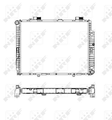 Radiador NRF 55331