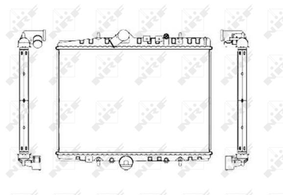 Radiador NRF 55346