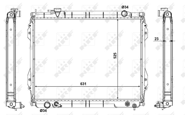 Radiador NRF 56120
