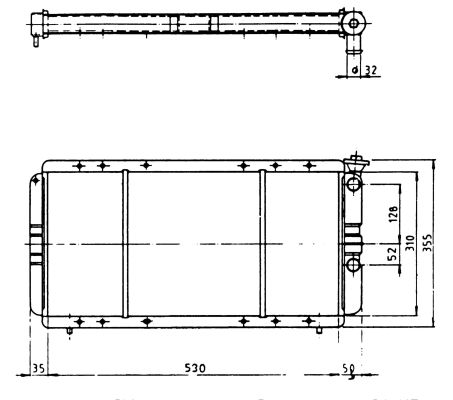 Radiador NRF 57323