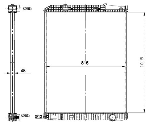 Radiador NRF 58260